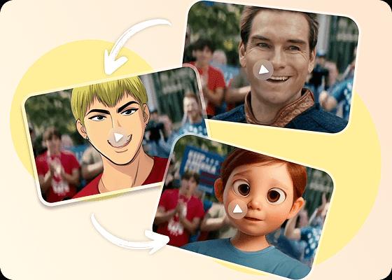 Swap both face and body for extra fun