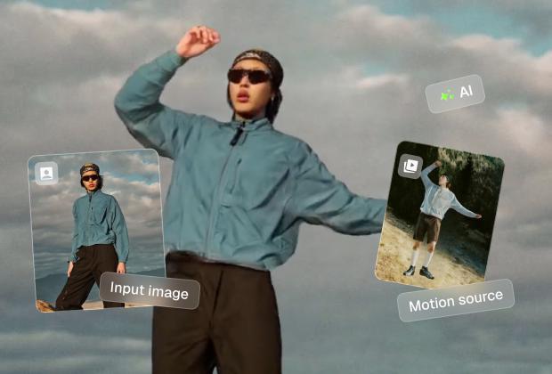 Animate an image with Viggle is a no-brainer