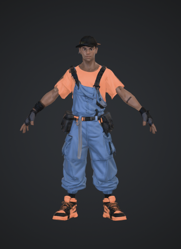 Character design uploaded to PINOC